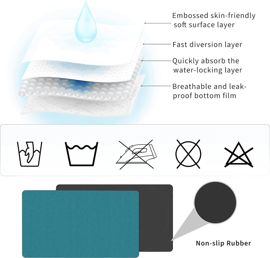 GOLENER Coffee Maker Mat For Countertops,Coffee Bar Decor,Coffee Machine Pads,Absorbent, Washable,Reversible Microfiber Dish Drying Mat For Kitchen accessories,Under Small Appliance Mats