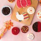 Sweets Indeed Sprinkles, Fall Sprinkles, Leaf Shapes, 4 pack, 11.57 ounces, Edible Sprinkle Mix, Perfect for Cake Decorations, Baking, Ice Cream, Cookies, Cupcake Topper (Fall)