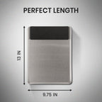 Rattleware Grinder Tray with Tamping Mat - Mess-Free Coffee Experience, Easy Clean, & Sleek Design for The Espresso Enthusiast (13" x 9.75")