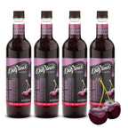 DaVinci Gourmet Classic Black Cherry Syrup, 25.4 Fluid Ounces (Pack of 4)