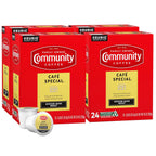 Community Coffee Café Special Medium Dark Roast, 96 Single-Serve Keurig K-Cup Pods, 24 Count (Pack of 4)