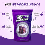 Ninong's Dessert Lab Ube Pancake Mix, Ube Flavored Buttermilk Pancake Mix with Real Ube, Makes Ube Cakes, Waffles, Crepes and more, Just Add Water (1 Pound)