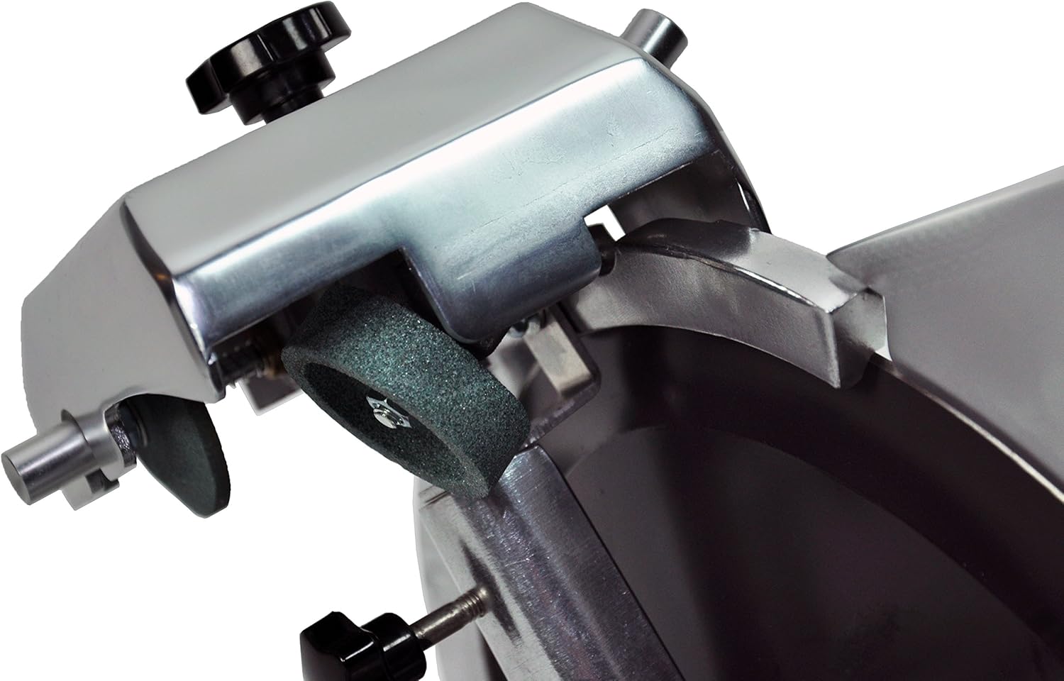 KWS Commercial 420W Electric Meat Slicer 12" Frozen Meat Deli Slicer Restaurant and Home Use Stainless Steel Blade [ETL, NSF Certified] (Stainless Steel Blade, 12-Inch Blade)