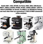 Coffee Espresso Machine Handle Replacement Parts, Cafe Bracket Handle Portafilter Filter Basket for Lidl Silvercrest CM4621 CM4216 KF5002 KF500S Barista with FILTER VASKET