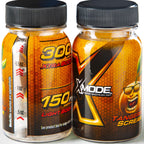 XMODE Energy Shots on Tap (Tangerine Scream Flavor) – 100 Serving Dispenser with Refillable Bottles for On-Demand Energy at 150mg Caffeine Per Oz
