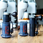 Normcore Manual Coffee Grinder V2-38mm Titanium Contemporary Conical Burr - Hand Grinder - Adjustable Settings - For Espresso, Aeropress, Pour over, French Press