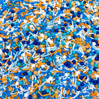 Manvscakes | Sprinkles | 4 oz | Cake sprinkles | Cupcake sprinkles | Baking | Sprinkle mix | Edible sprinkle (Baby blue)