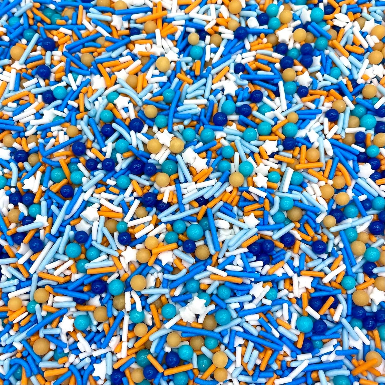 Manvscakes | Sprinkles | 4 oz | Cake sprinkles | Cupcake sprinkles | Baking | Sprinkle mix | Edible sprinkle (Baby blue)