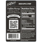 DaVinci Gourmet Green Apple Syrup, 25.4 Fluid Ounces (Pack of 1)