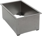 Rattleware Knock Box Holder For Home, Cafe, Restaurant, Hotel, Office, or Commercial Establishment - Heavy Duty Knock Box Holder Trusted By Baristas Worldwide - Stainless Steel (9.25" x 5.5" x 4")