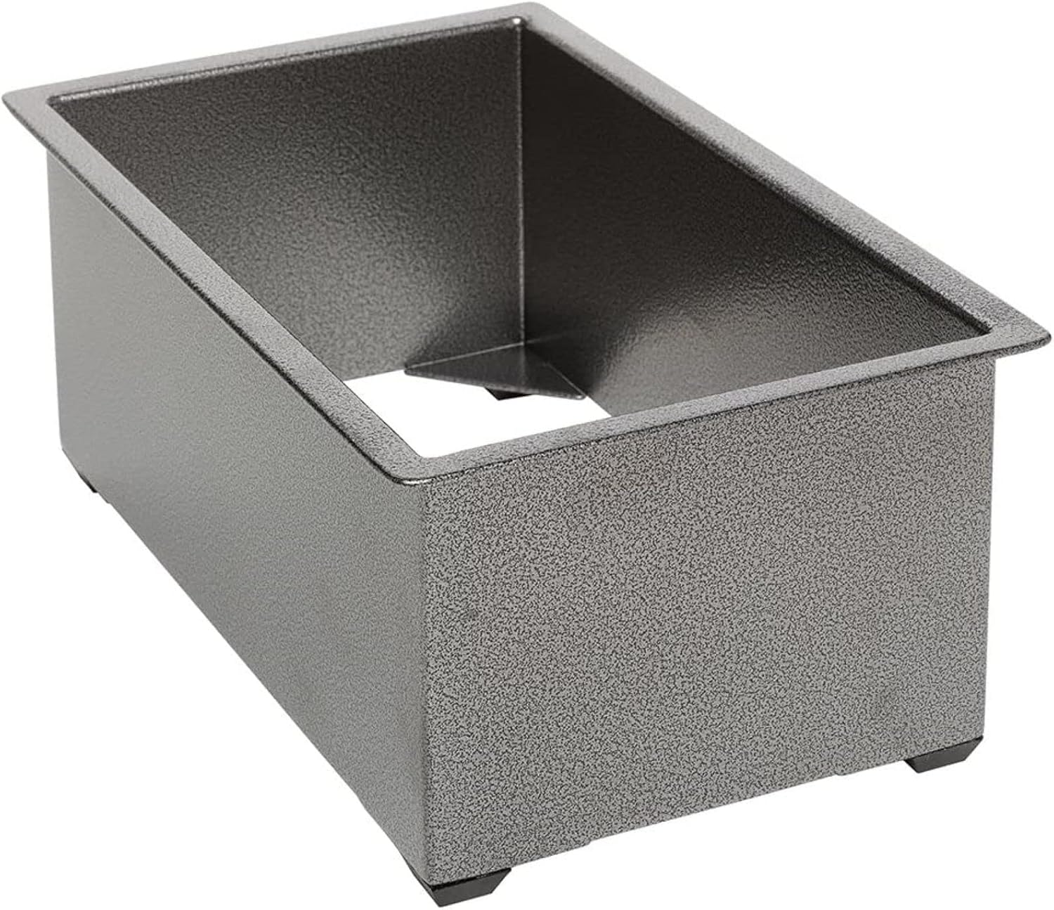 Rattleware Knock Box Holder For Home, Cafe, Restaurant, Hotel, Office, or Commercial Establishment - Heavy Duty Knock Box Holder Trusted By Baristas Worldwide - Stainless Steel (9.25" x 5.5" x 4")