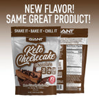 Giant Sports Keto Cheesecake Shake Mix - Delicious Low Carb, Ketogenic Diet Gluten Free Powder Mix - Works Great with Almond Milk - Chocolate (20 Serving Bag)