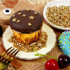 Gold Star Sprinkles for Cake Decorating, Edible Star Sugar Candy, Mix Size, Baking For Cupcakes, Decorating, Cookies, Donuts, Wedding Party, Holiday, 150g/5.29oz