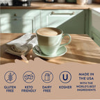 Jordan's Skinny Syrups Sugar Free Coffee Syrup, Irish Cream Flavor Drink Mix, Zero Calorie Flavoring for Lattes, Protein Shake, Food & More, Gluten Free, Keto Friendly, 25.4 Fl Oz, 1 Pack