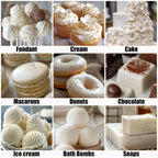 Oil Based Food Coloring for Chocolate - 50ml White Upgraded Edible Oil Based Food Dye for Cake Decorating, Icing Frosting, Fondant, Baking, Candy Melts, Cookie, Meringues - 1.69 Fl.Oz Bottles