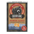 Kodiak Cakes Power Cakes Protein Pancake Mix & Waffle Mix - 100% Whole Grain - Blueberry (Pack of 6)
