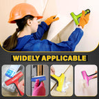 DIYSELF Razor Blade Scraper, 1 PCS Razor Scraper with Handle, Razor Blade Scraper Tool for Glass, Window Scraper with 10 PCS 4″ Blades, Razor Scraper Tool for Cleaning Stovetop, Oven, Shower Glass