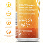 Yerbaé Mango Passion Fruit Functional Energy Drink - 0 Sugar, 0 Calories, 0 Carbs. Yerbae is Energized by Yerba Mate, Plant-Based, Healthy Alternative to Sugary Energy Beverages, 16oz cans (12 Pack)