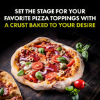 Let’s Bake Bread Organic Pizza Crust Baking Mix - Crispy & Chewy Artisan Crust - USDA Organic, Non-GMO, No Additives, Easy Home Baking, Pizzeria-Quality Dough at Home - 17.64 oz (1 Pack)