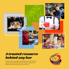 Finest Call Premium Strawberry Puree Drink Mix, 1 Liter Bottle (33.8 Fl Oz), Pack of 6