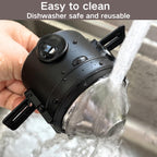 Stainless Steel Pour Over Coffee Dripper with Food-Grade PP Cup – Foldable, Reusable Filter for 1–2 Cups – Paperless, Portable & Easy to Clean – Perfect for Travel Camping Office