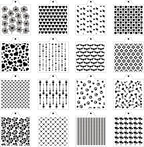 16 Pcs 5.5x5.5in Cookie Stencil Baking Stencils for Royal Icing Cookies, Airbrush Cookies; Sugar Cookie Stencils,Craft Painting Stencil, Stencil Genie Stencils (Heart), White