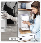 Ibyx Elegant Sliding Tray for Your Coffee Maker & Heavy Kitchen Appliances - Sturdy, Slides Easily from Under The Cabinet (Natural, 13”W x 10.5”D)