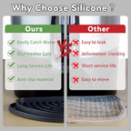 Coffee Drip Tray for Hamilton Beach 45 Cup Coffee Beverage Dispenser, Silicone Drip Pan for Drink Dispenser