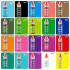 Oil Based Food Coloring for Chocolate, 20 Colors Food Coloring Set for Cake Decorating - Nomeca Food Grade Edible Food Dye for Baking,Candy Melts Cookies Fondant - .25 Fl. Oz Bottles