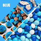 Food Coloring Liquid - Vibrant Color Food Coloring for Cake Decorating, Baking, Easter Egg, Icing - Tasteless Food Color Dye for Fondant, Cooking, Slime, Airbrush (Blue, 8 Fl.oz)