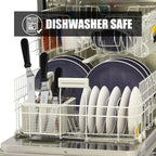 TACGEA Icing Spatula, Angled Offset Cake Spatula with 6", 8", 10" Stainless Steel Blade Set of 3