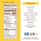 Simple Mills Almond Flour Pancake & Waffle Mix, Pumpkin - Gluten Free, Plant Based, Paleo Friendly, Breakfast 10.7 Ounce (Pack of 6)