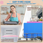 HKNMTT Mini Round Silicone Molds, 936 Cavities Semi Sphere Baking Moulds for Dog Treats Chocolate Chip Candy Gummy Freezer Oven Safe Homemade BPA Free Food Grade 2 PCS 0.02 Oz Cavity