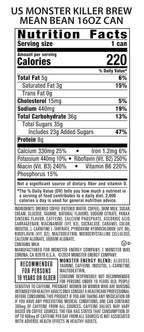 Monster Energy Killer Brew Mean Bean,15 Fl Oz (Pack of 12)