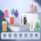 White Edible Glitter for Cocktails - 6g White Luster Dust Edible Drink Glitter Food Grade Metallic Shimmer Powder Cake Sprinkles for Beverage Chocolate Candy