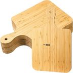 Lounsweer 6 Pcs Thicken Cutting Board Bulk Wood Board for Chopping Serving Charcuterie Material for Laser Engraving Mother' Day Wedding Housewarming Gift(Bamboo,16 x 10 Inches)