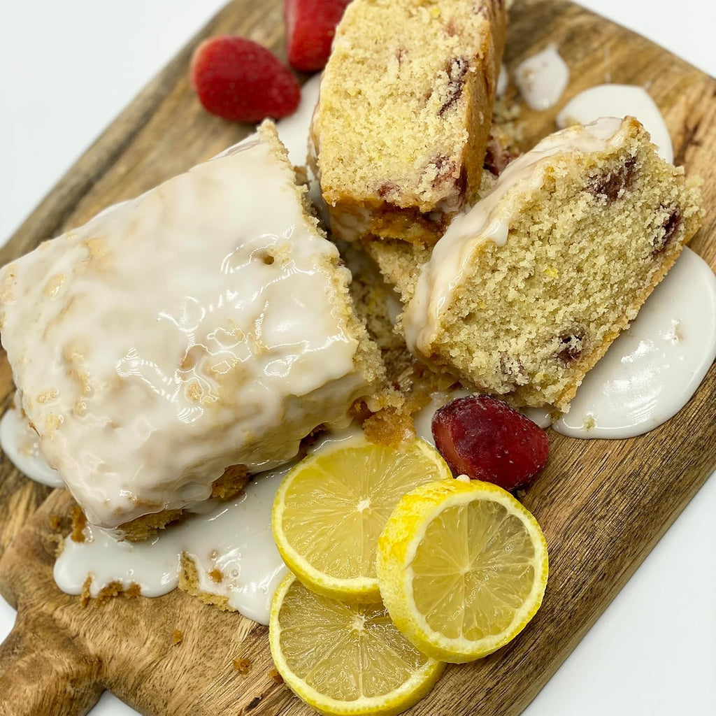 XO Baking Co. Gluten Free Pound Cake Gourmet Cake Mix; Non-GMO; Kosher; Rice Free; Soy Free; Dairy Free; Peanut Free; No Preservatives; No Artificial Flavors or Colors, 18oz