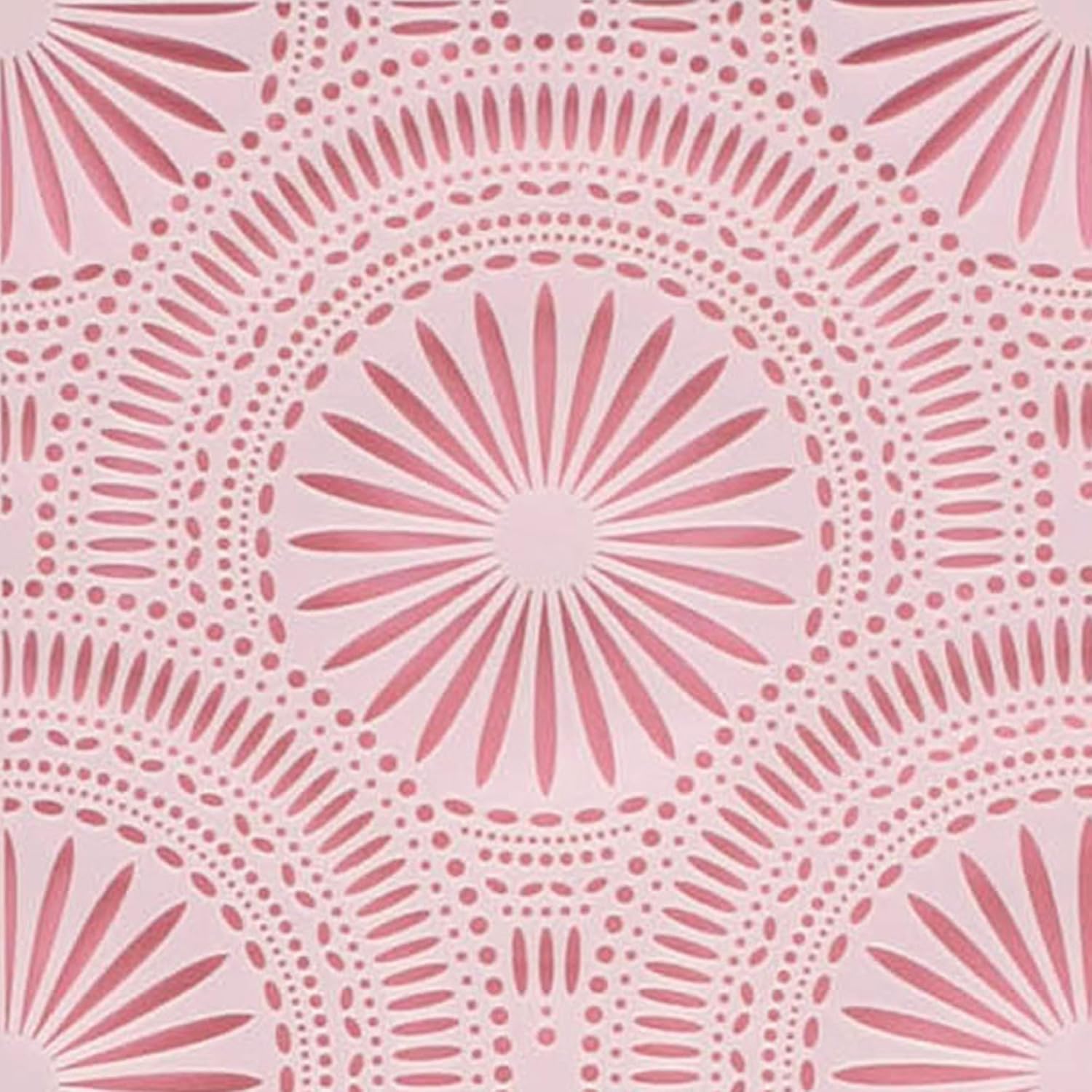 Cake Decorating Stencil for Tall Buttercream Cake, Royal Icing, Ganache, Paint, Airbrush (RAYES)