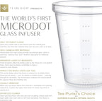 Teabloom Innovative Filtered Borosilicate Glass Teapot With Microdot Whole Leaf Tea Glass Infuser, 40 ounces – A Pure & Immersive Tea Experience – Tea Purist's Choice