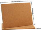 Boao 4 Pack Rectangle Cork Trivets for Hot Dishes 11'' x 8'' x 0.2'' Cork Plant Coasters Placemat Hot Pad Sheet Heat Resistant for Kitchen Countertops Table Pots Pans Restaurant Cafe Wedding Supplies