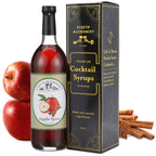 Liquid Alchemist Apple Spice Syrup for Cocktails - Real Ingredients Make our Apple Syrup for Drinks Perfect for a Fall Themed Old Fashioned Mix (25 oz)