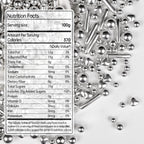 Silver Pearl Rods Heart Sprinkles, Baking Sugar, Silver Sprinkles for Cake, Mix Size, Cupcake Decoration, Holiday, Mother's Day, Wedding Party Supplies