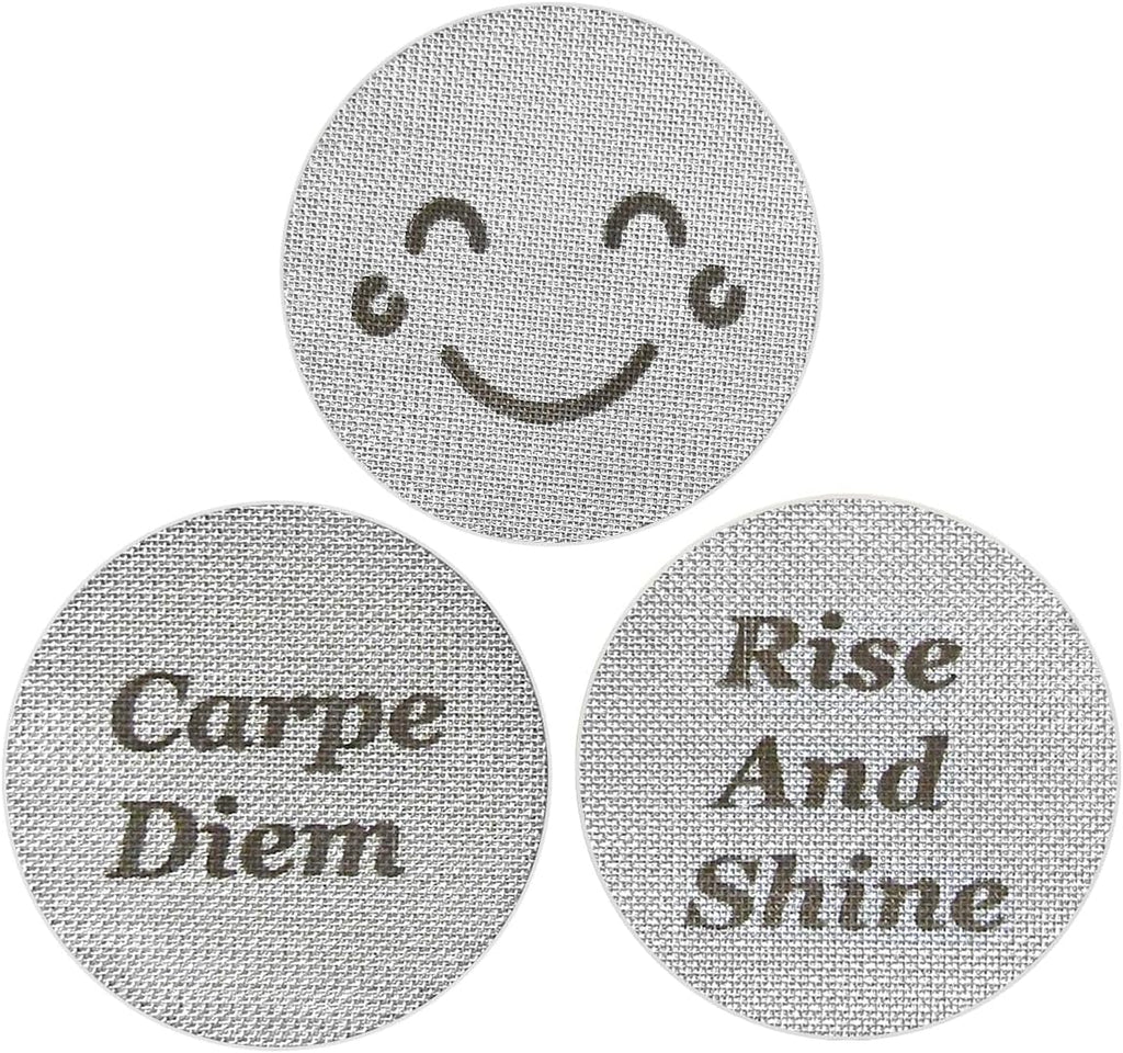 PuckBuddy 53.5mm Espresso Puck Screen (3 Pack) - Lower Shower Screen - Metal Contact Screen for 54mm Portafilter Filter Basket - 1.7mm Thickness 150μm Mesh - 316 Stainless Steel (53.5mm)