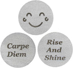 PuckBuddy 53.5mm Espresso Puck Screen (3 Pack) - Lower Shower Screen - Metal Contact Screen for 54mm Portafilter Filter Basket - 1.7mm Thickness 150μm Mesh - 316 Stainless Steel (53.5mm)