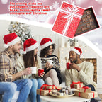 12 Pcs Christmas Glass Drink Stirrers 7 Inch Xmas Stir Sticks Reusable 3D Coffee and Cocktail Stirrers Hot Cocoa Bar Supplies for Holiday Party Favors (Gingerbread Man)