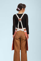 Caldo Split Leg Apron (Terracotta)