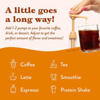 Jordan's Skinny Syrups Butter Toffee, Sugar Free Flavoring Syrup, 25.4 Fl Oz (Pack of 2)