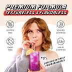 MONÉGASQUE Snow White Edible Glitter for Drinks 10g – White Edible Glitter for Cakes & Halloween Cocktails - Champagne & Cocktail Drink Shimmer - Cake Decorations Spray & Food Decorating Sprinkles