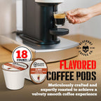 Blackout Coffee Climax Amaretto, Irish Cream & Kahlua Flavored Pods - Freshly Roasted in the USA - K-Cup Compatible Single-Serve Pods (18 Count)