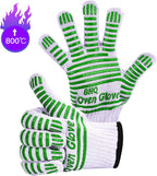CZSYZCZS Extreme Heat Resistant Oven Gloves - 932F - Cooking Gloves for BBQ, Grilling, Baking,Cutting, Smoker Fireplace